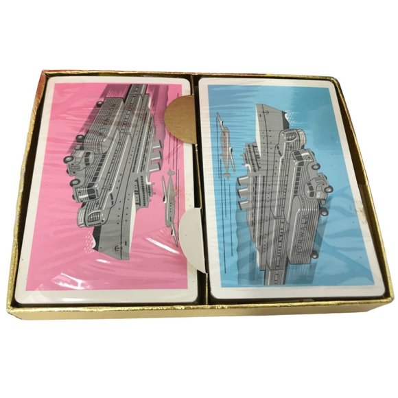 Vintage Norwalk Transportation Playing Cards (3 Boxes of Sets) - Picture 3 of 5